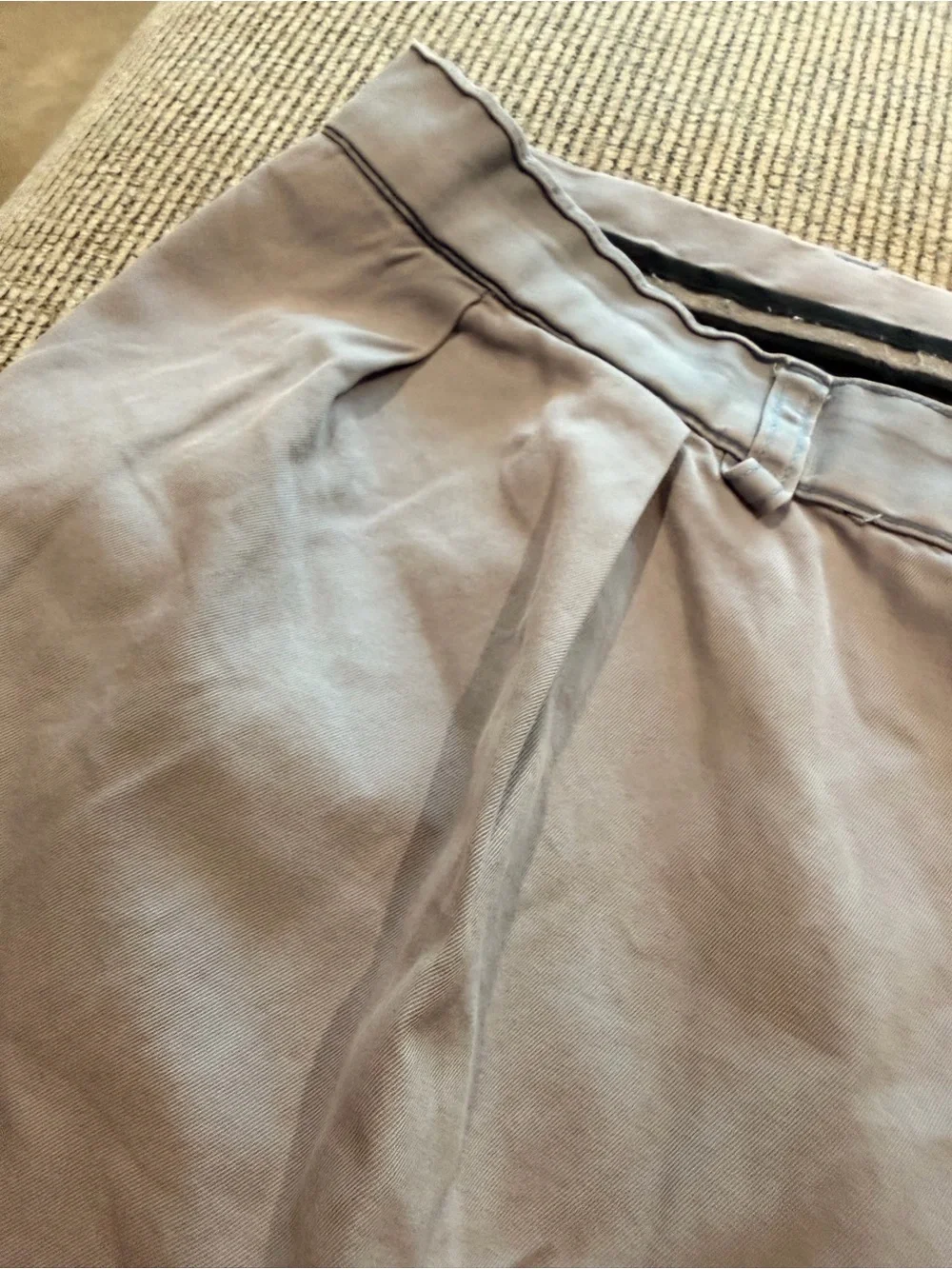 Polo by Ralph Lauren Men's Tyler Pleated Short Chinos in Light Blue Size 40 Golf